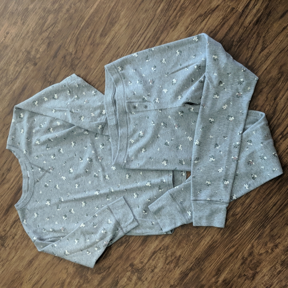 Old Navy Thermal Pajama Set